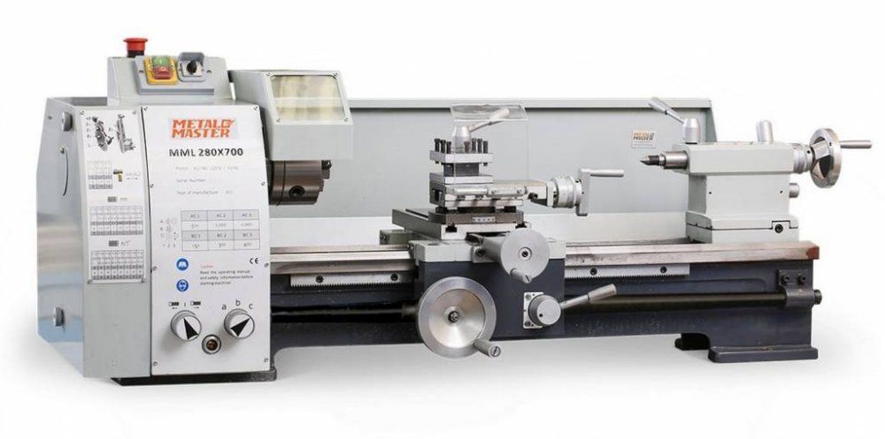 Настольный токарный станок Metal Master MML 2870 (MML 280x700)