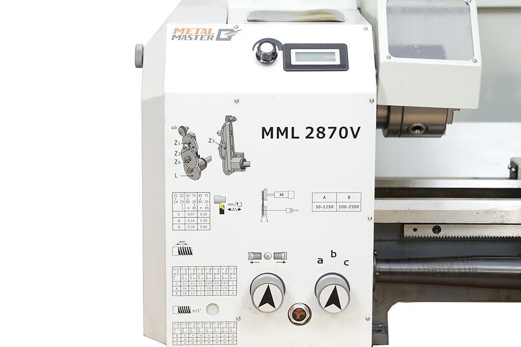 Настольный токарно-винторезный станок Metal Master MML 2870V