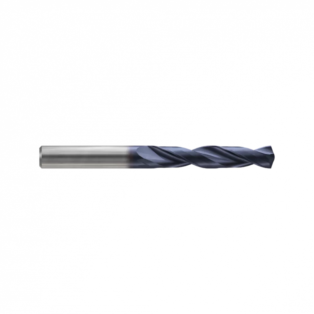 Сверло твердосплавное New Century Drill, 5XD с покрытием TiАIN, 4.1X6X36X74