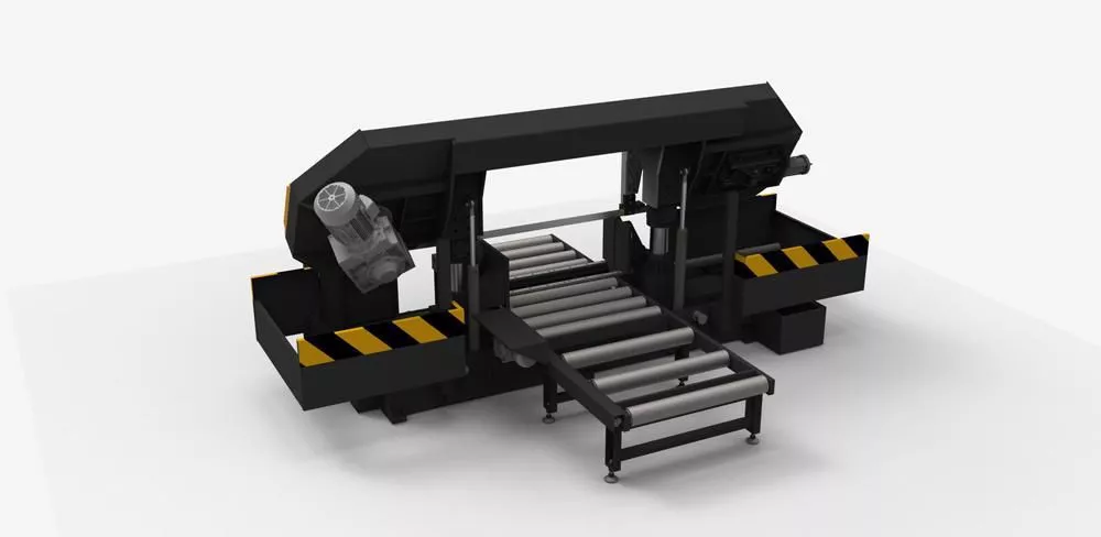 Полуавтоматический ленточнопильный станок KESMAK KSY 650x1300