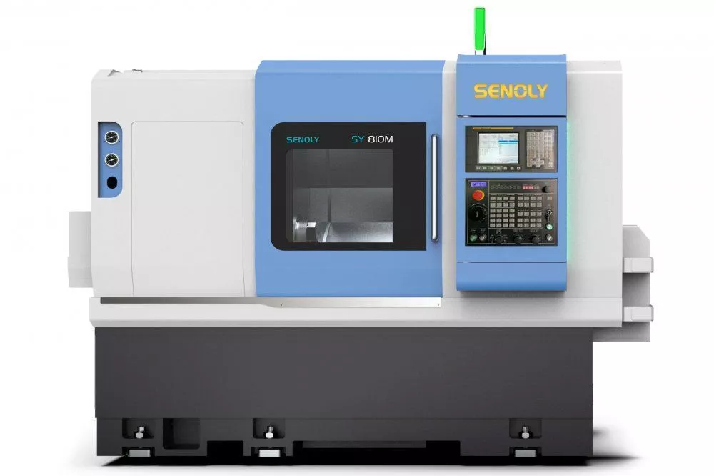 Станок токарный с ЧПУ с наклонной станиной SENOLY SY810M (DD)