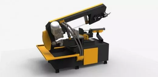 Полуавтоматический ленточнопильный станок KESMAK KMY 2DG 280