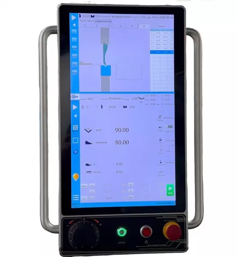Гидравлический листогибочный пресс ES 1640 с ЧПУ Ctouch21